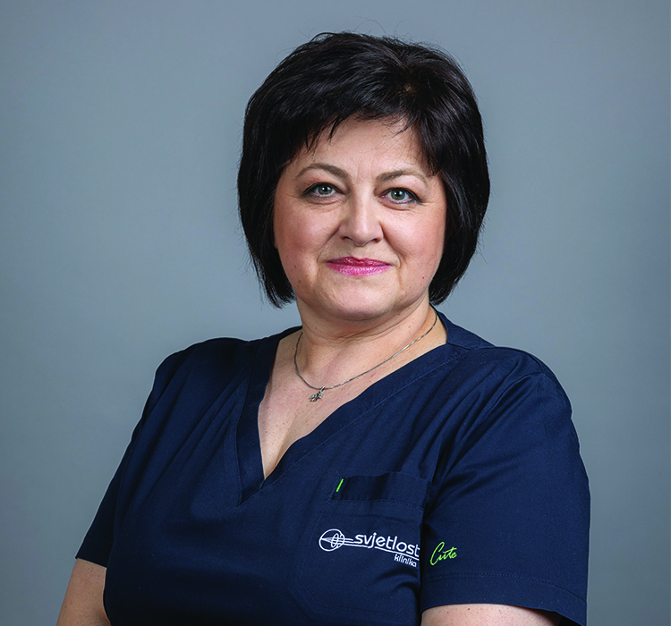 Snježana Gugec - Oddelek za refraktivno kirurgijo in roženico